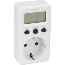 Contrôleur De Consommation Électrique Schuko - Blanc - Otio - Bricoman