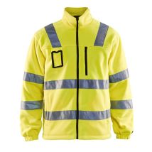 Veste Polaire Haute Visibilité Homme Blaklader Doublure Nylon Jaune 6xl - Bricoman