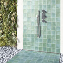 Carrelage Mural Premium Beret Moss Mat 12x12cm - Bricoman