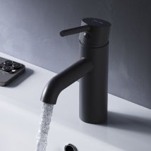 Mitigeur De Lavabo, Robinet De Lavabo, Mitigeur Salle De Bain Robinet De Lavabo, Noir Mat, Spike, Taille M, Fpa02122 Am.pm - Tecnomat