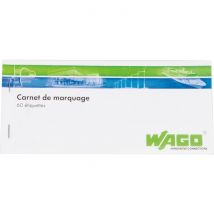 Carnet De Marquage De Câble Wago - 60 Étiquettes Auto-protégées - Bricoman