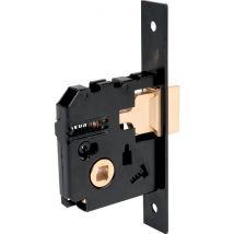 Serrure À Larder Noire Droite À Fouillot - Bec De Canne - Petits Coffres - Jpm - Bricoman