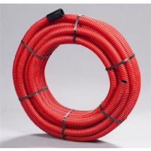 Couronne Gaine Tpc Rouge (diamètre 40 Mm) - Diamètre: 40 Mm - Longueur: 25 M- Réf : 2127 - Polypipe - Tecnomat
