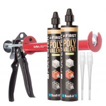 Scell It Pack Pistolet Heritage Avec 2 Cartouches Scellement Chimique First300 Ton Béton - Bricoman