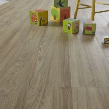 Contesse - Lame Pvc Adhésive - Dryback - Lame Adhesive Brussels Oak Limed - Ep. 2 Mm - Bois Naturel - Bricoman