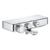 Grohe Mitigeur Thermostatique Bain/douche ½grohtherm Smartcontrol 34718000-porte-savon-limiteur De Température-economie D'Eau- - Bricoman