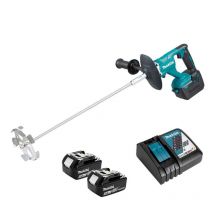 Malaxeur De Peinture 18v Lxt Bl Li-ion (2x5,0 Ah) - Makita Dut130rte - Bricoman