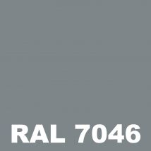 Peinture Tete De Lit - Telegris 2 - Ral 7046 - 1 L - Métaltop - Bricoman