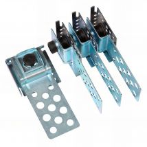 Blister De 4 Ferrures Aimantées S Pour Trappe De Visite - 11200040 - Sidamo - Bricoman