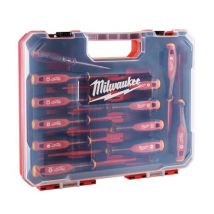 Tournevis Tri-lobe Vde Screwdriver 12pc Set- Milwaukee - 4932479095 - Bricoman