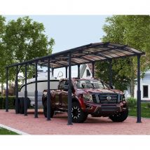 Canopia Carport Camping-car Alpine Gris 1290 X 359 - Bricoman