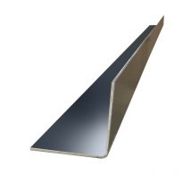 Cornière Aluminium Gris Anthracite Laquage Intérieur, H.30mm X L.30mm X Ep.1.5 Mm, L.3 M, Aluhome - Bricoman