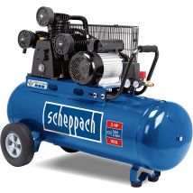 Compresseur 100 Litres Hc550tc 230v - Scheppach - Bricoman