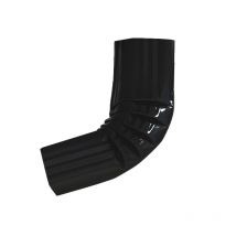 Coude Frontal De Tuyau De Descente Noir Foncé 60 X 80 En Alu À Angle De 74° Aluhome - Bricoman