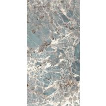 Carrelage Sol / Mur Effet Marbre Firoza L.60 X L.120 Cm Brillant Limcaro - Bricoman