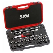 Sam Outillage - Coffret 22 Outils 3/8'' - Bricoman