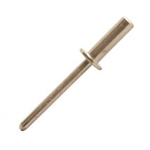 Rivets Étanches Tête Plate Inox A4 - W4d Ø3,2x9,5mm - Boite De 2000 - Bricoman