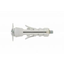 Cheville Nylon Pour Briques Creuses Et Matériaux Pleins - Vis M5 X 45 Ø12 - Boite De 35 - Bricoman