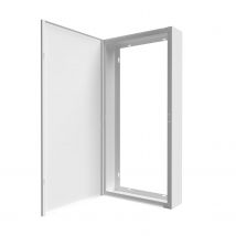 Coffret D'Habillage Atole 18 Modules En Acier Blanc Pour Tableaux Électriques - H 92 X L 45 X P 14 Cm - Réf. Rchm184 - Bricoman