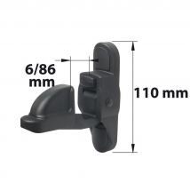 Arrêt Automatique Composite Plastifié, H.110 X L.32 X P.155 Mm - Bricoman