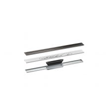 Hansgrohe Axor Drain, Set De Finition Pour Caniveau, 700mm, 42520340, Farbe: Brushed Black Chrome - Bricoman