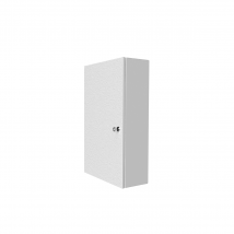 Coffret D'Habillage Atole 13 Modules En Acier Blanc Avec Serrure À Clef - H 54 X L 34 X P 14 Cm - Réf. Rch100gss - Bricoman