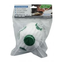 Varionet Lot De 2 Masques Papier Ffp2 (idéal Filtration Poussières Bois) - Tecnomat