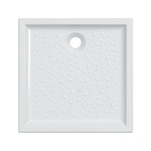 Receveur De Douche Bastia Geberit - À Encastrer - 70x70cm - Blanc Brillant - Bricoman
