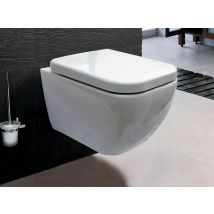 Bernstein - Abattant Lunette Wc, Cuvette Toilettes Avec Charnières Acier - 44,5x35,8cm - Bricoman