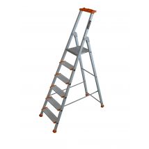 Escabeau Professionnel Confort "batilux X460" Anodise 7 Marches - Bricoman