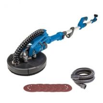 Ponceuse Pour Murs Et Plafonds Télescopique Scheppach Ds920x - 210 Mm - 710w (livrée Avec 1 Tuyau 4m, 6 Disques Abrasifs) - Bricoman