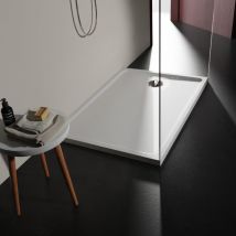 Receveur Extra Plat 80x120 En Solid Surface Tango - Bricoman