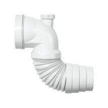 Wirquin Pipe Coudée Extensible Avec Piquage - Bricoman
