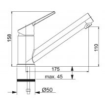 Mitigeur Cuisine Ira - Bricoman