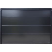 Porte De Garage Sectionnelle Motorisée Noir 2100 L.300 X H.212,5 Cm X Ep.40 Mm - Tecnomat