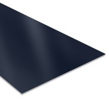Tôle Plane 2000x1220 Mm Acier 0.63 Mm Laqué | Bleu Ardoise | Ral 5008 - Bricoman