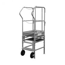 Escabeau Pirl 3 Marches - Hauteur Max De Travail 2.80m - 18.012 - Bricoman