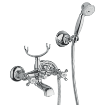 Mélangeur Bain Douche + Flexible + Douchette + Support Paini Tiffany Chromé - Tecnomat