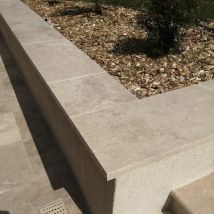 Dessus De Mur En Travertin - 61 Cm X 33 Cm X 3 Cm (vendu À La Pièce) - Ligerio - Bricoman