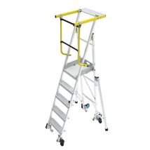 Escabeau Pirl 5 Marches - Hauteur Max. De Travail 3.25m - Pickly/5 - Bricoman