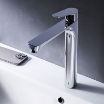 Mitigeur De Lavabo, Robinet De Lavabo, Chromé, Taille L, Fta92000 Am.pm - Bricoman