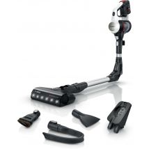 Bosch Bbs711w Aspirateur Balai Et Balai Électrique Sans Sac 0,3 L Noir, Acier Inoxydable, Blanc - Bricoman