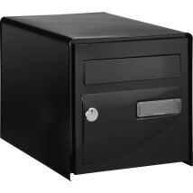 Boîte Aux Lettres Noir Simple Face Probat - Bricoman