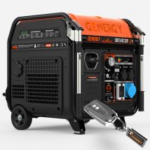 Groupe Électrogéne Inverter Insonorisé Genergy Creta Rc 7500w - Démarrage Électrique/à Distance- Générateur - Bricoman