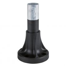 Tube Support + Pied De Fixation - Xvb - Harmony - 80 Mm - Noir - Ip65 - Schneider Electric Xvbz02 - Bricoman