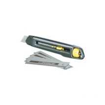 Cutter Lame Rétractable Interlock Stanley - 5 Lames - Bricoman