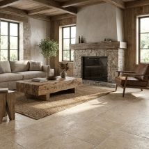Carrelage Summer 60x120 Effet Travertin - Bricoman