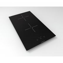 Plaque De Cuisson Moderna Mt2 Zones Induction 16cm Et 22cm À Commande Tactile Détection De Casseroles Et Minuterie Compatible Avec Éviers Moderna - 