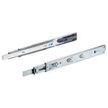 Coulisses À Billes Ka 4532 Push To Open - Longueur : 500 Mm - Profondeur Intérieur De Caisson Mini : 504 Mm - Hettich - Bricoman