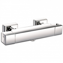 Essebagno Mitigeur Douche Thermostatique Encarre Chromé - Bricoman